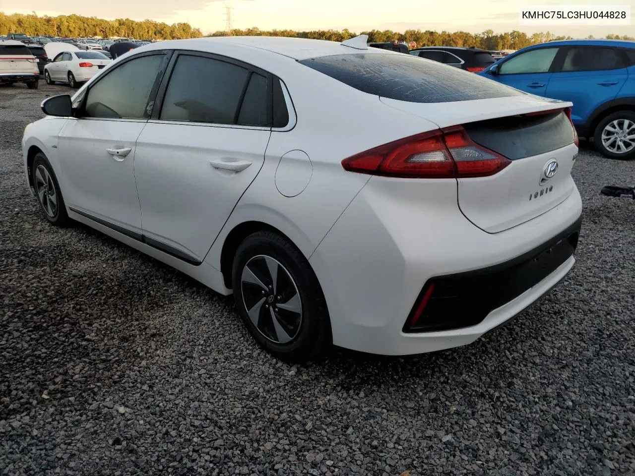 2017 Hyundai Ioniq Sel VIN: KMHC75LC3HU044828 Lot: 74069384