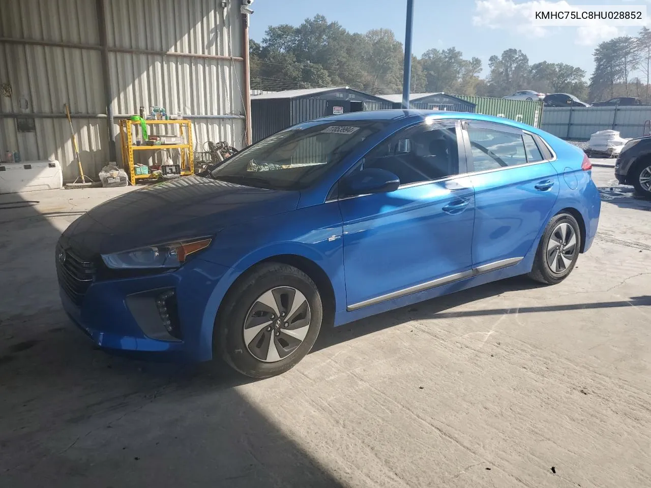 2017 Hyundai Ioniq Sel VIN: KMHC75LC8HU028852 Lot: 77853994