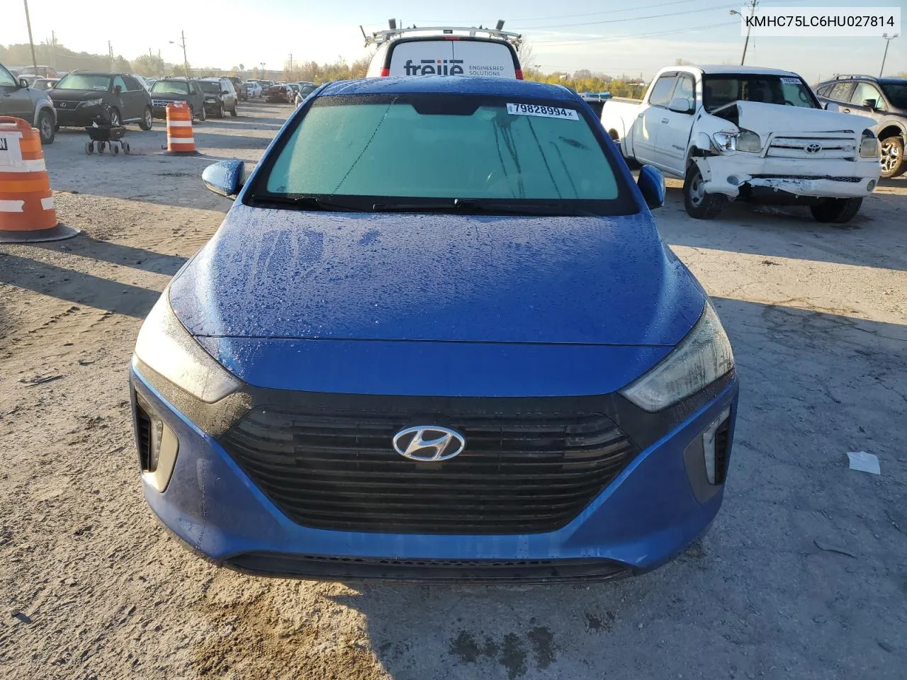 2017 Hyundai Ioniq Sel VIN: KMHC75LC6HU027814 Lot: 79828994