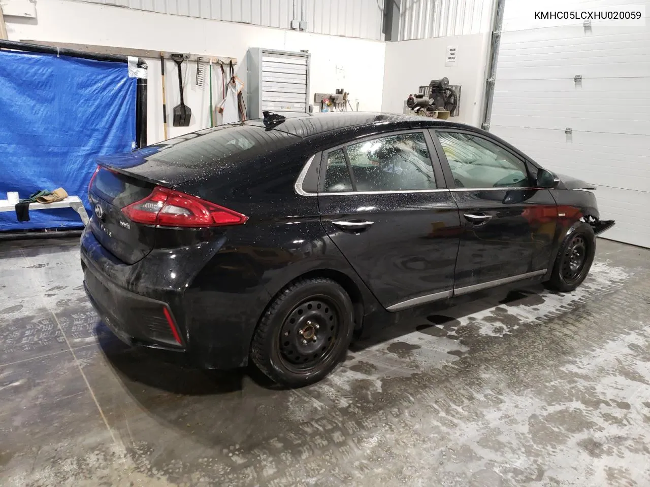 2017 Hyundai Ioniq Limited VIN: KMHC05LCXHU020059 Lot: 80028343