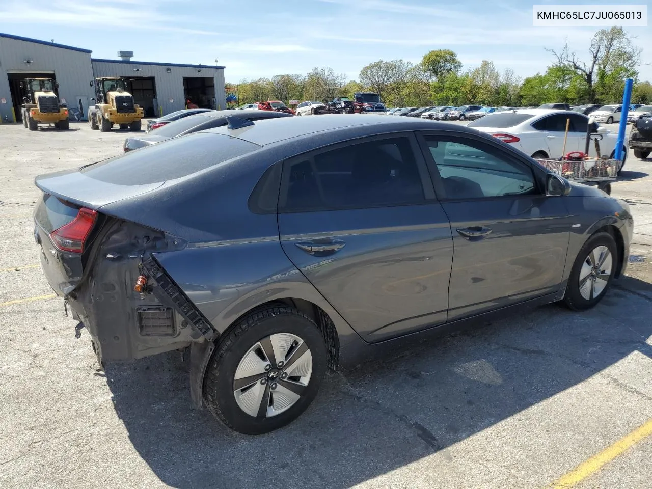 2018 Hyundai Ioniq Blue VIN: KMHC65LC7JU065013 Lot: 51642704