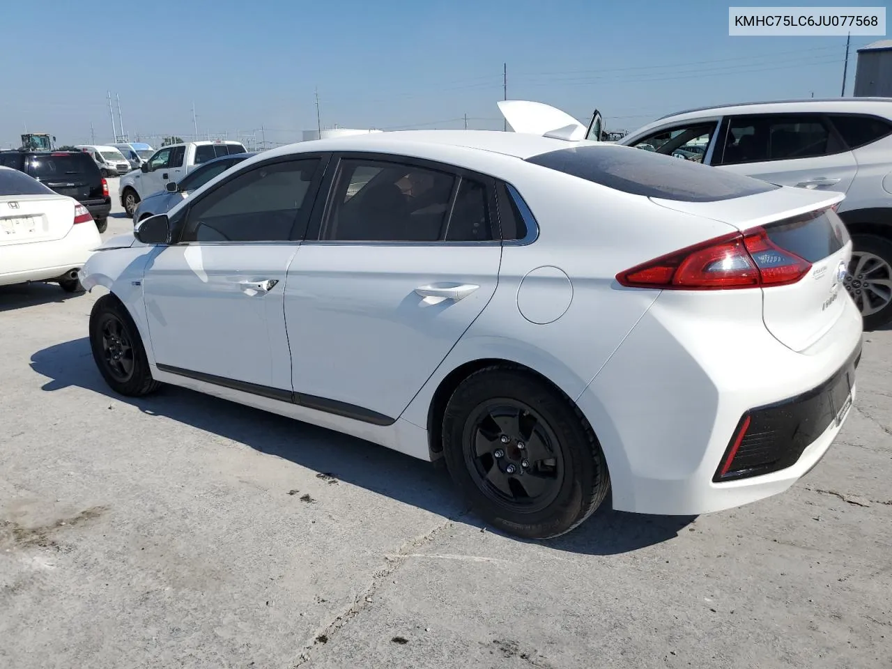 KMHC75LC6JU077568 2018 Hyundai Ioniq Sel