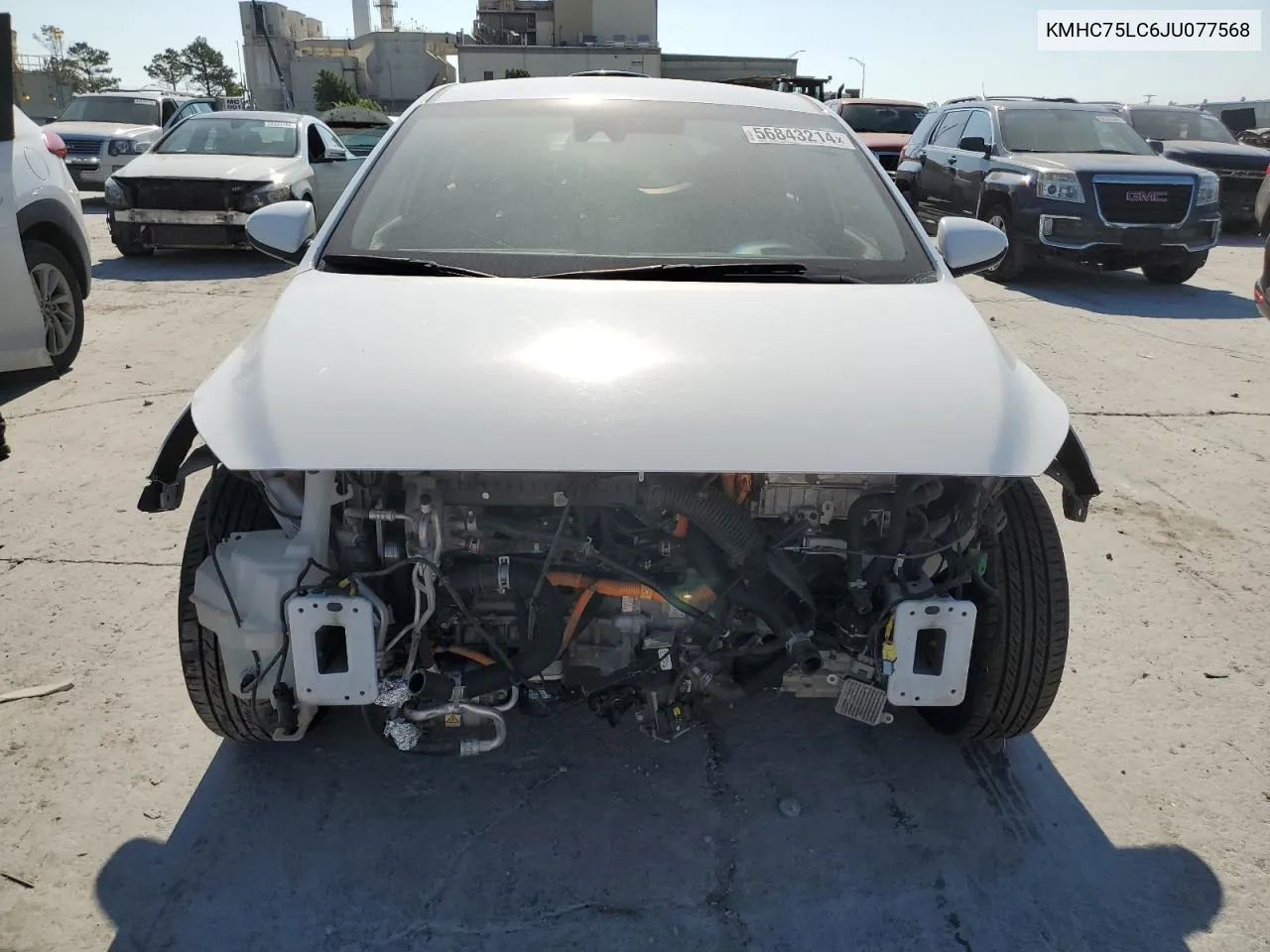 KMHC75LC6JU077568 2018 Hyundai Ioniq Sel