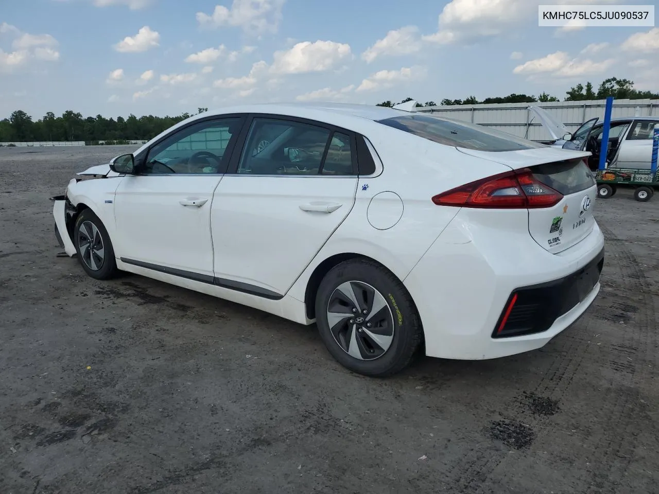 KMHC75LC5JU090537 2018 Hyundai Ioniq Sel