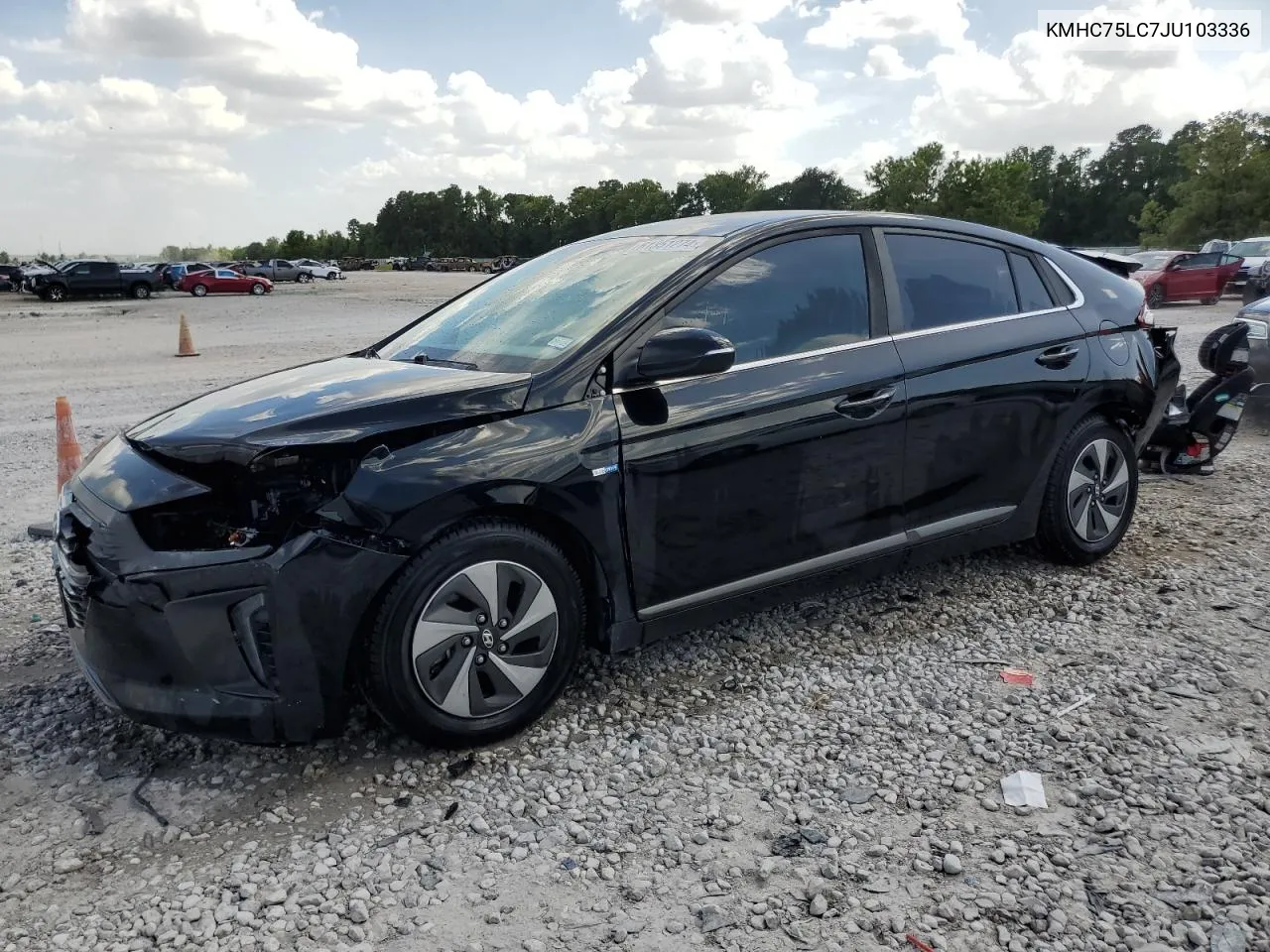 KMHC75LC7JU103336 2018 Hyundai Ioniq Sel