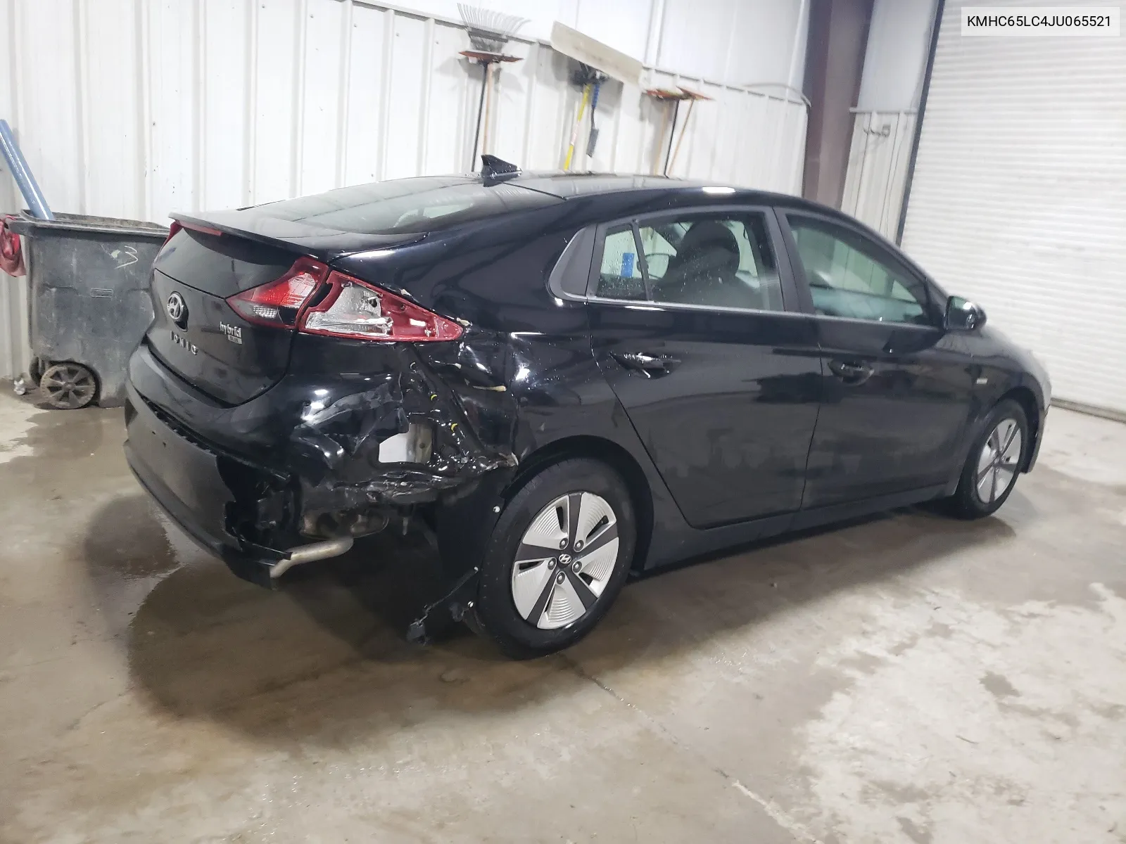 2018 Hyundai Ioniq Blue VIN: KMHC65LC4JU065521 Lot: 64228954