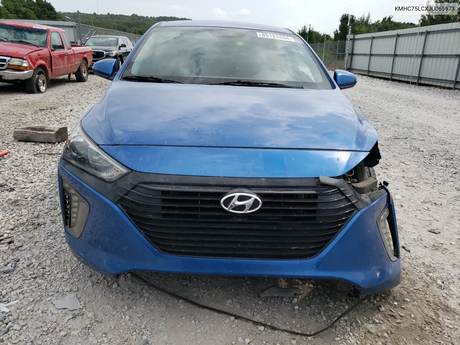 KMHC75LCXJU065973 2018 Hyundai Ioniq Sel