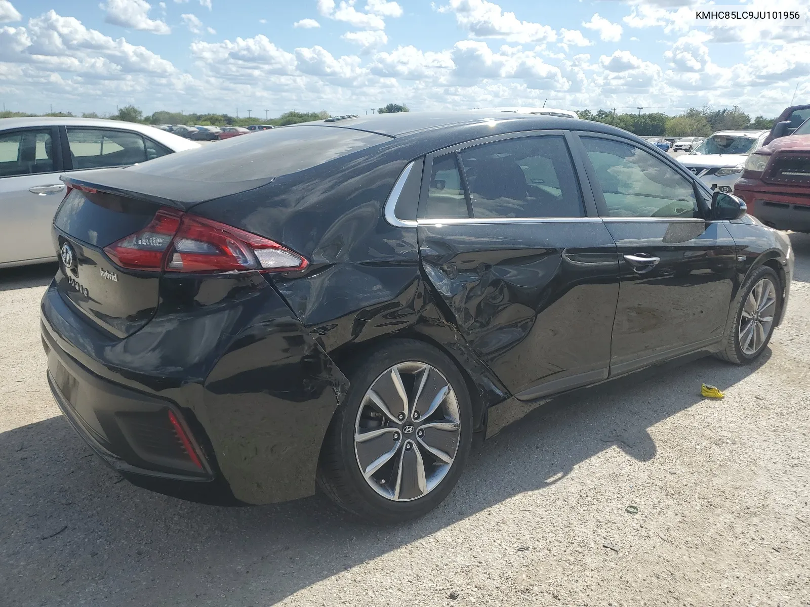 KMHC85LC9JU101956 2018 Hyundai Ioniq Limited