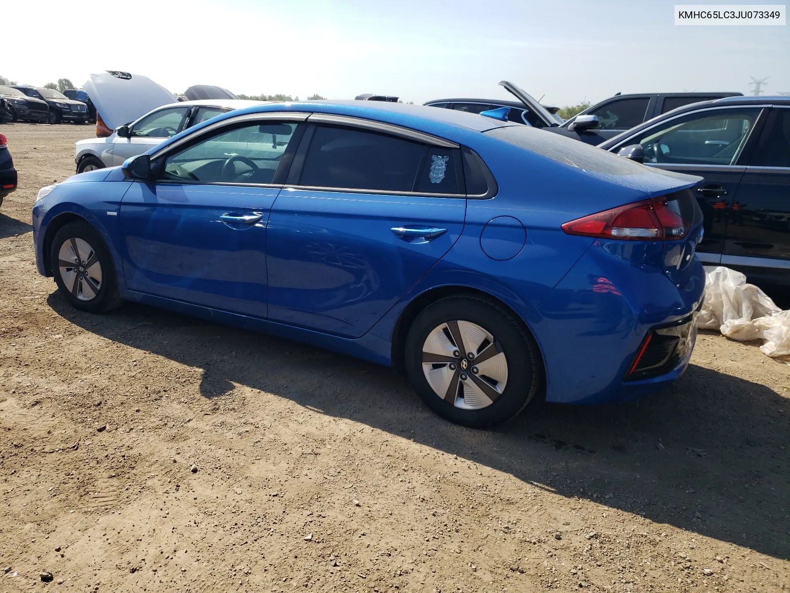 2018 Hyundai Ioniq Blue VIN: KMHC65LC3JU073349 Lot: 68217994