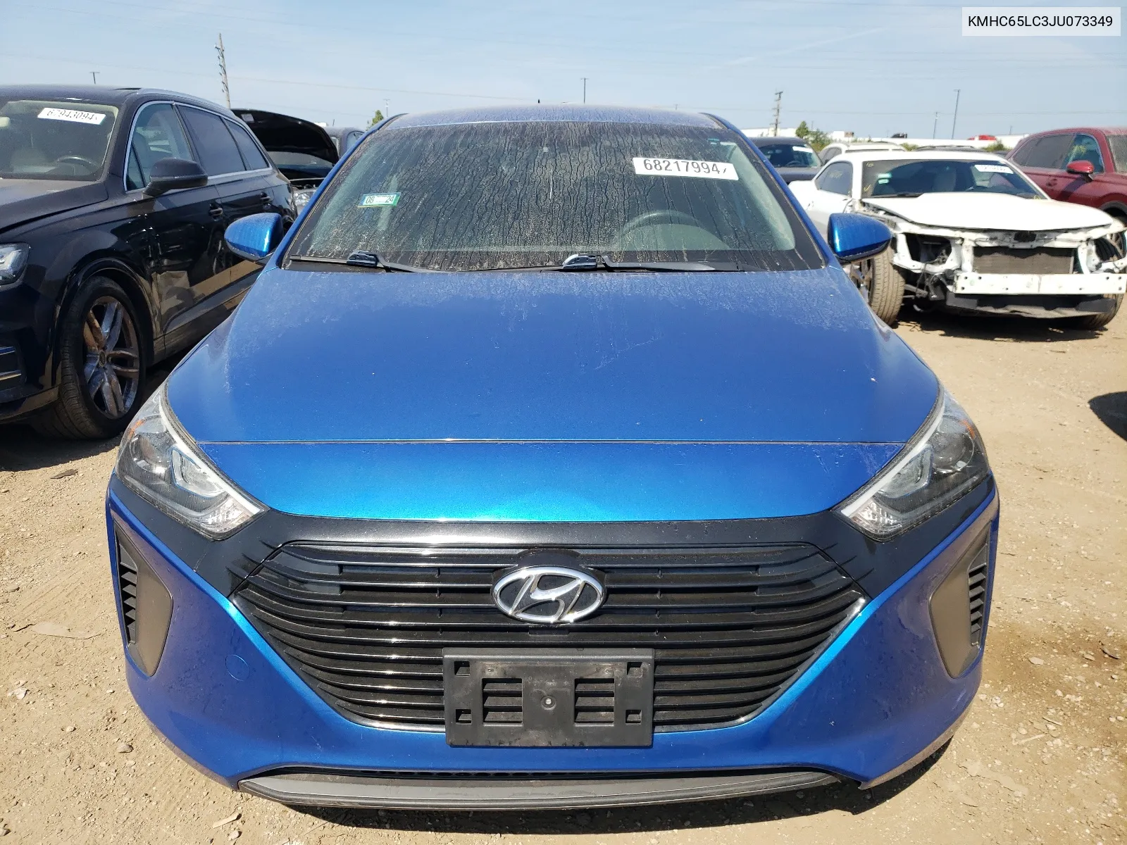 2018 Hyundai Ioniq Blue VIN: KMHC65LC3JU073349 Lot: 68217994