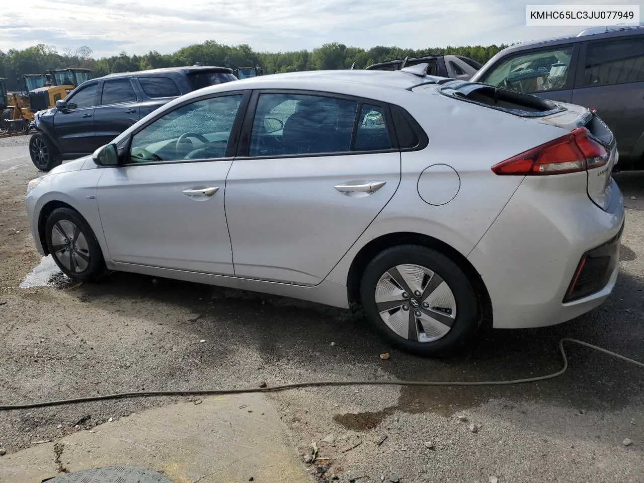 2018 Hyundai Ioniq Blue VIN: KMHC65LC3JU077949 Lot: 69414774