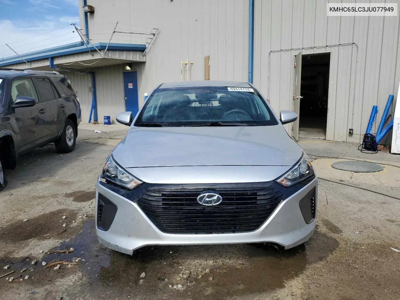 2018 Hyundai Ioniq Blue VIN: KMHC65LC3JU077949 Lot: 69414774