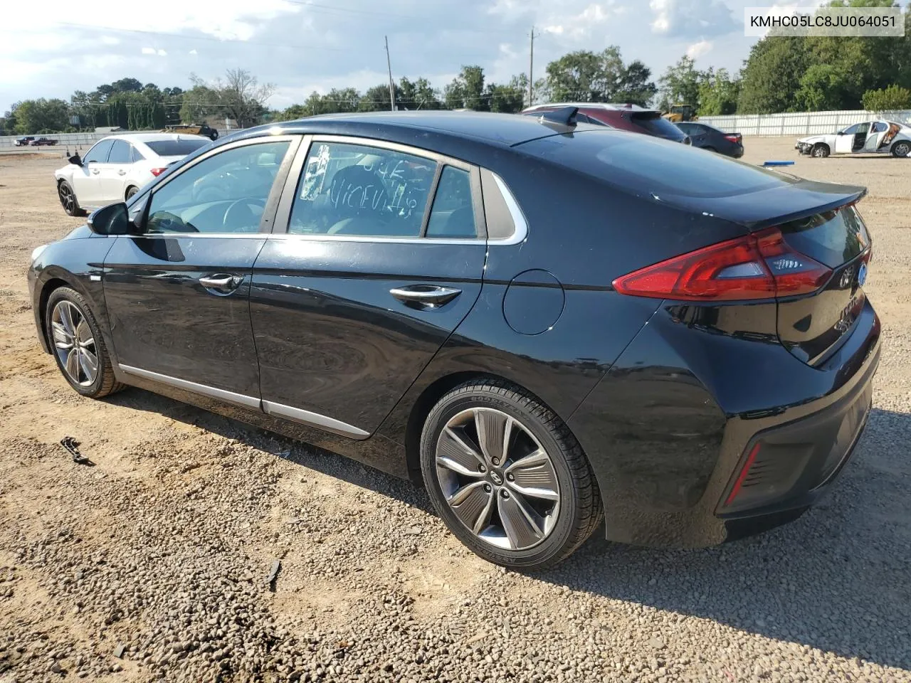 2018 Hyundai Ioniq Limited VIN: KMHC05LC8JU064051 Lot: 71592094