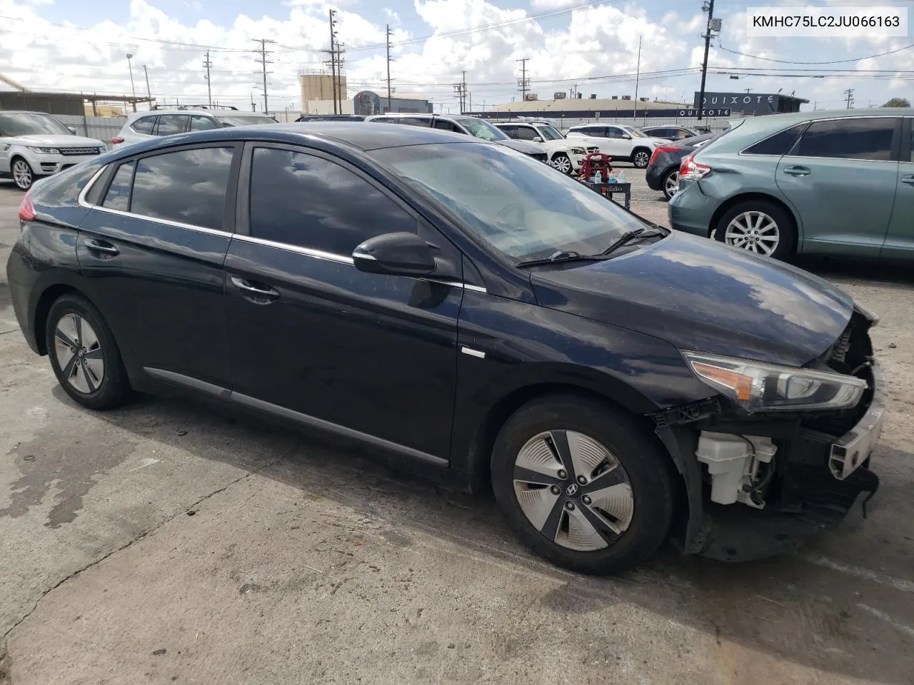 2018 Hyundai Ioniq Sel VIN: KMHC75LC2JU066163 Lot: 71600014