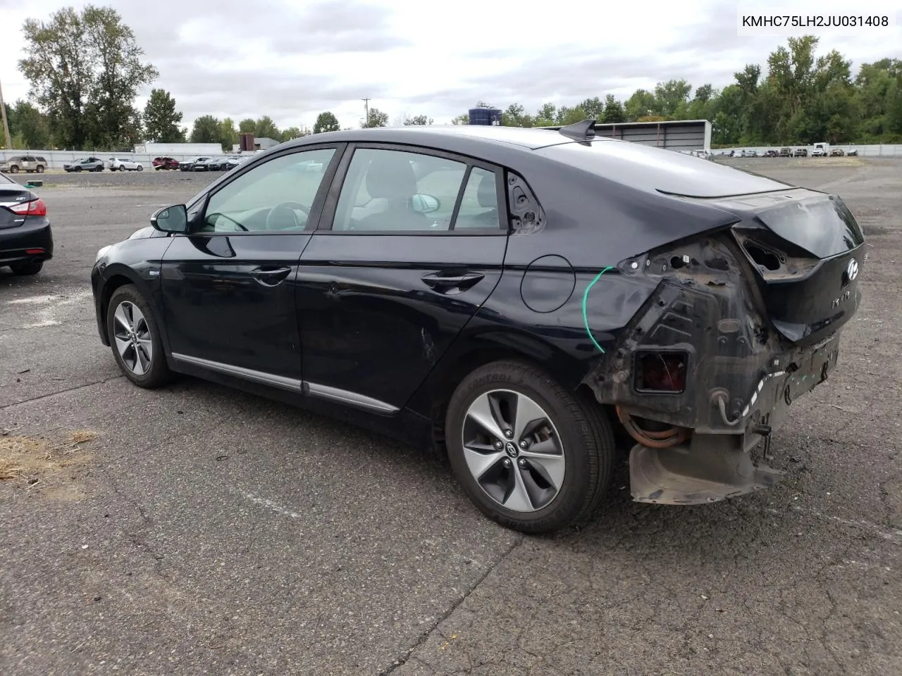 KMHC75LH2JU031408 2018 Hyundai Ioniq