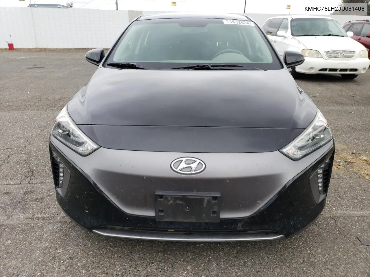 2018 Hyundai Ioniq VIN: KMHC75LH2JU031408 Lot: 71632634