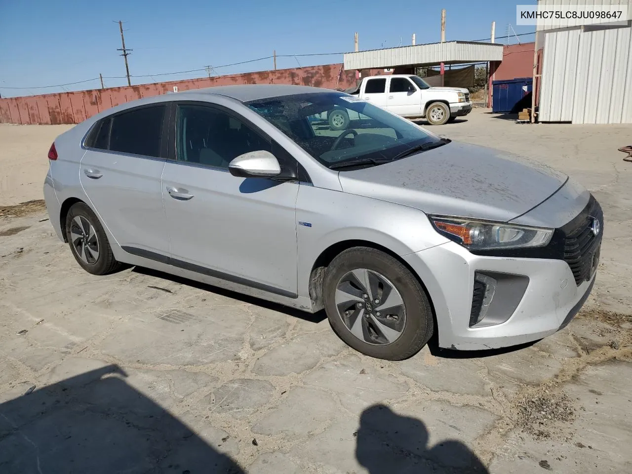 2018 Hyundai Ioniq Sel VIN: KMHC75LC8JU098647 Lot: 71892534