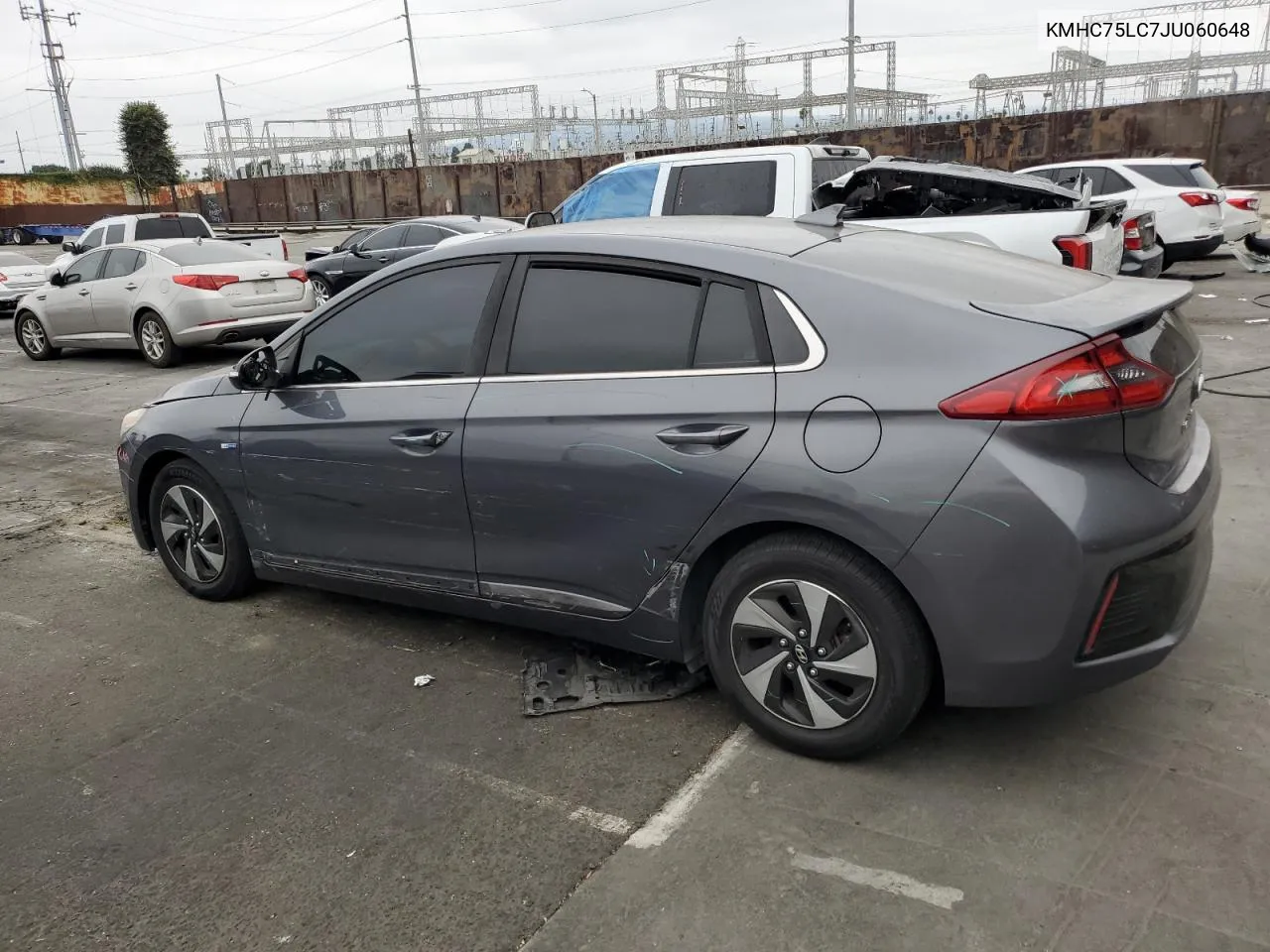 2018 Hyundai Ioniq Sel VIN: KMHC75LC7JU060648 Lot: 76534274