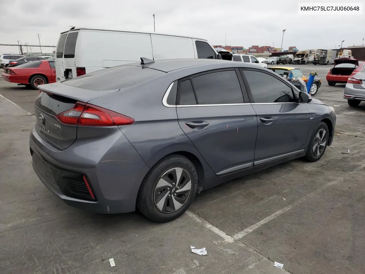 2018 Hyundai Ioniq Sel VIN: KMHC75LC7JU060648 Lot: 76534274