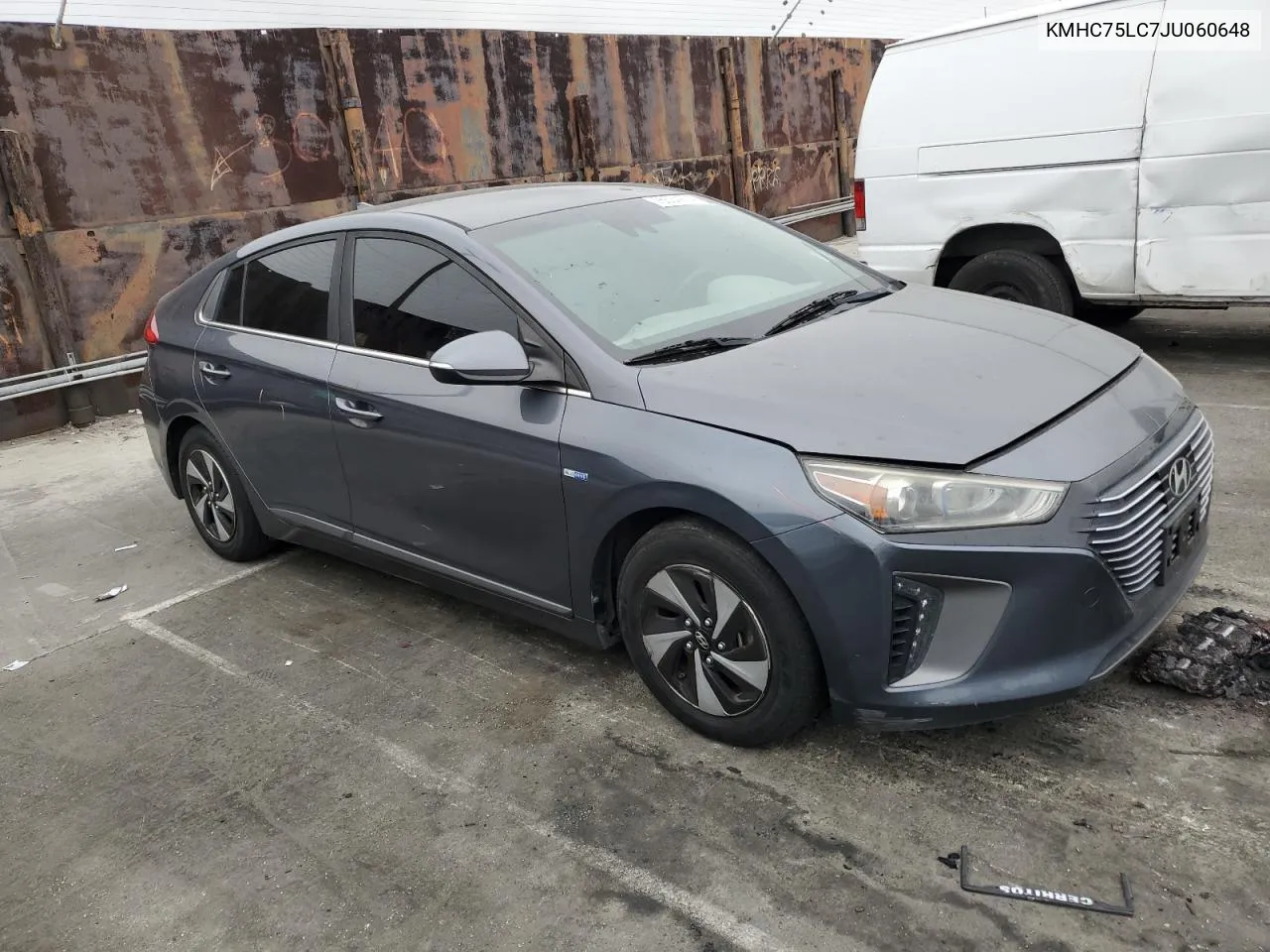 2018 Hyundai Ioniq Sel VIN: KMHC75LC7JU060648 Lot: 76534274