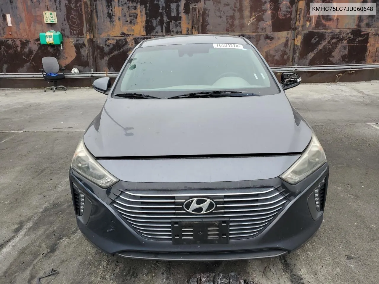 KMHC75LC7JU060648 2018 Hyundai Ioniq Sel