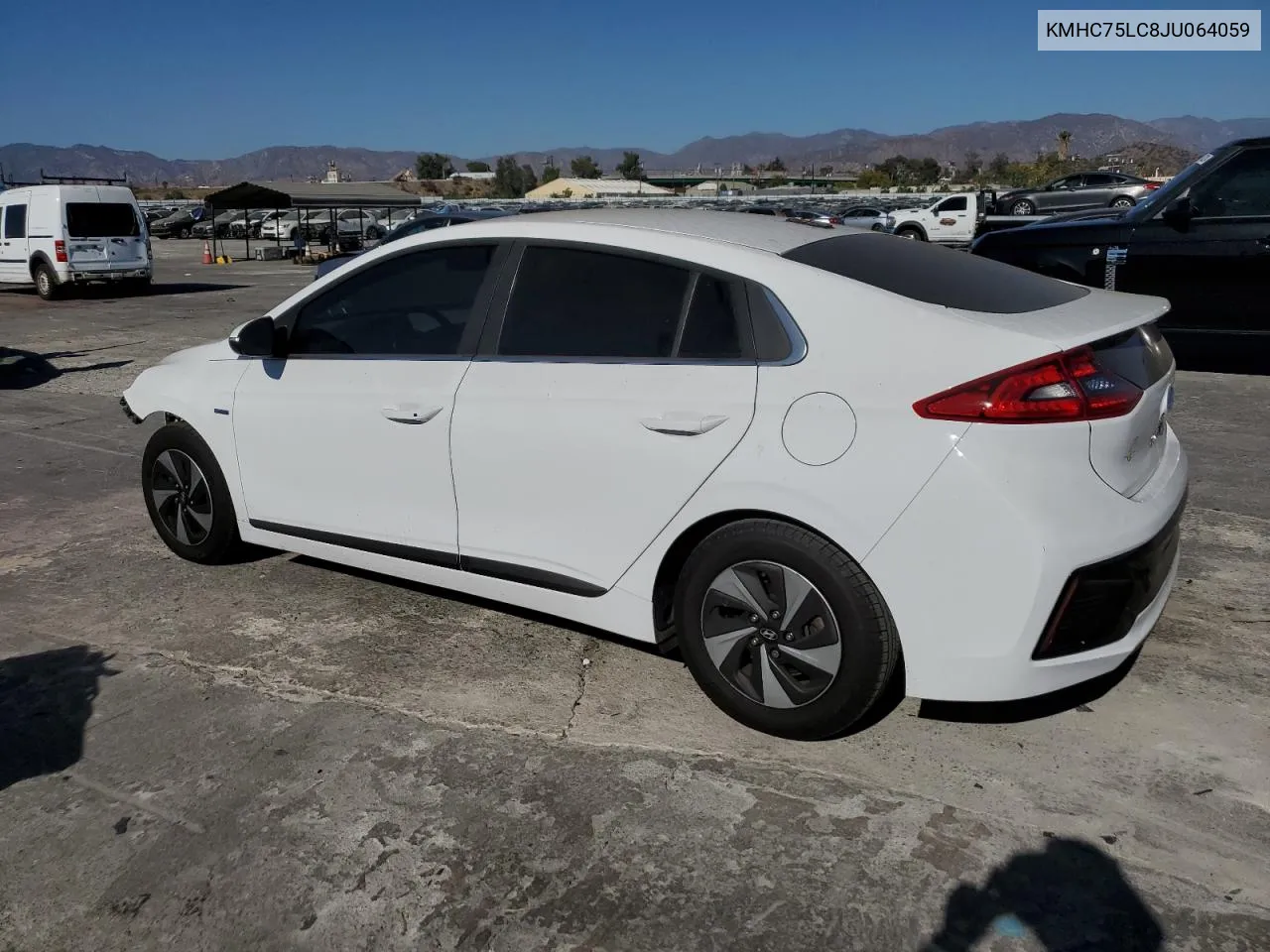 KMHC75LC8JU064059 2018 Hyundai Ioniq Sel