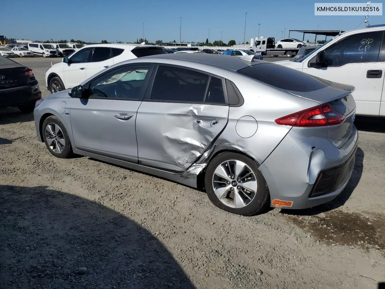 2019 Hyundai Ioniq VIN: KMHC65LD1KU182516 Lot: 56597524