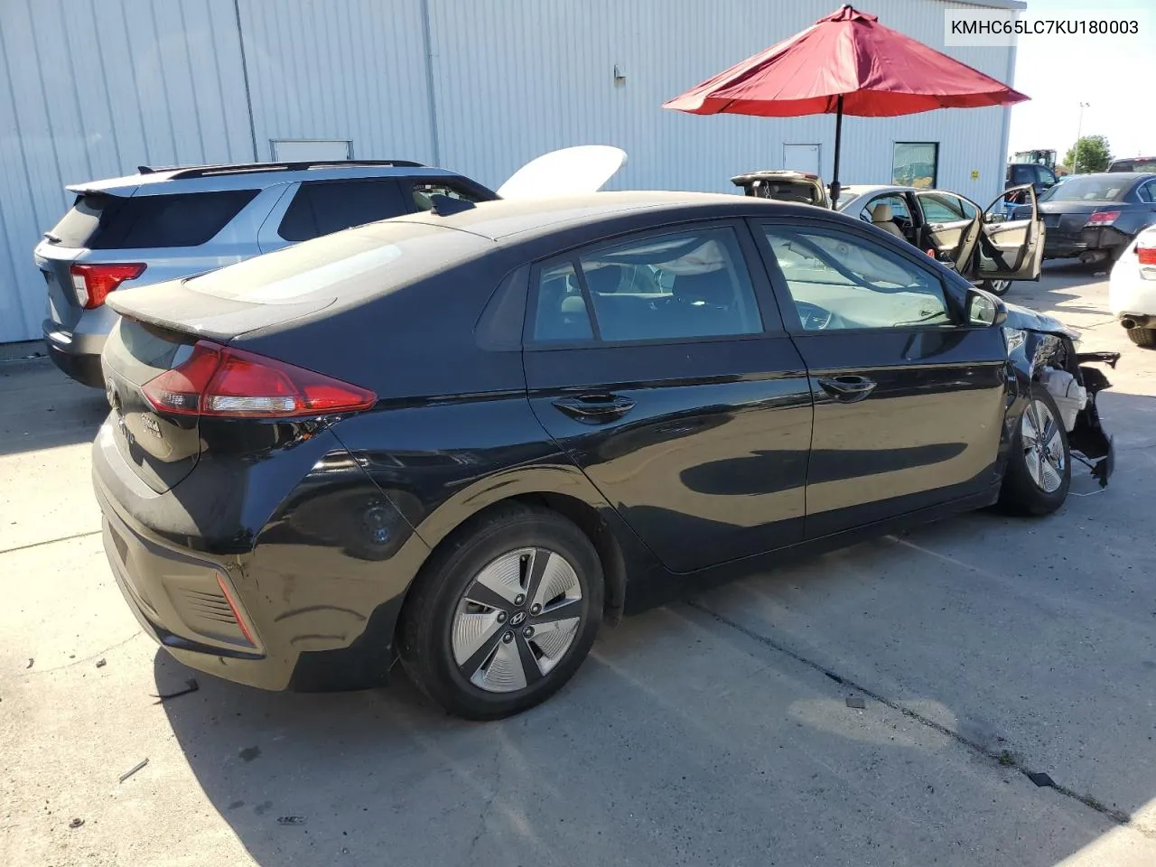 2019 Hyundai Ioniq Blue VIN: KMHC65LC7KU180003 Lot: 56962284