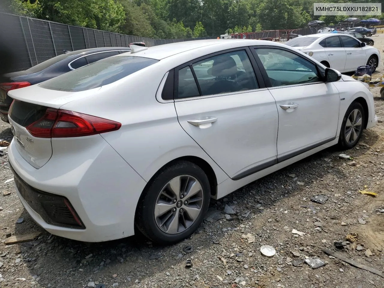 KMHC75LDXKU182821 2019 Hyundai Ioniq Limited