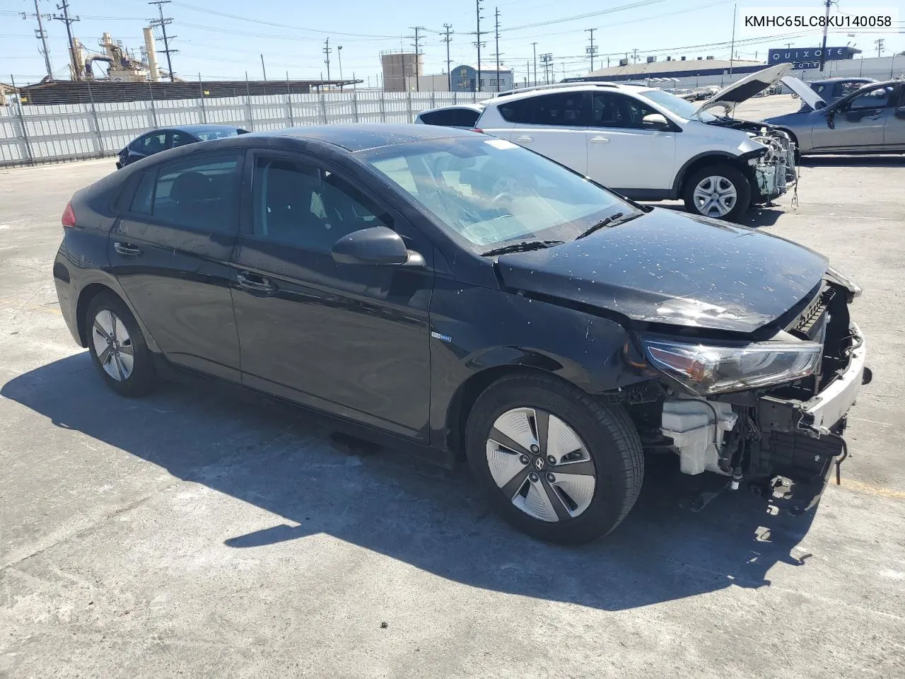 2019 Hyundai Ioniq Blue VIN: KMHC65LC8KU140058 Lot: 59875954