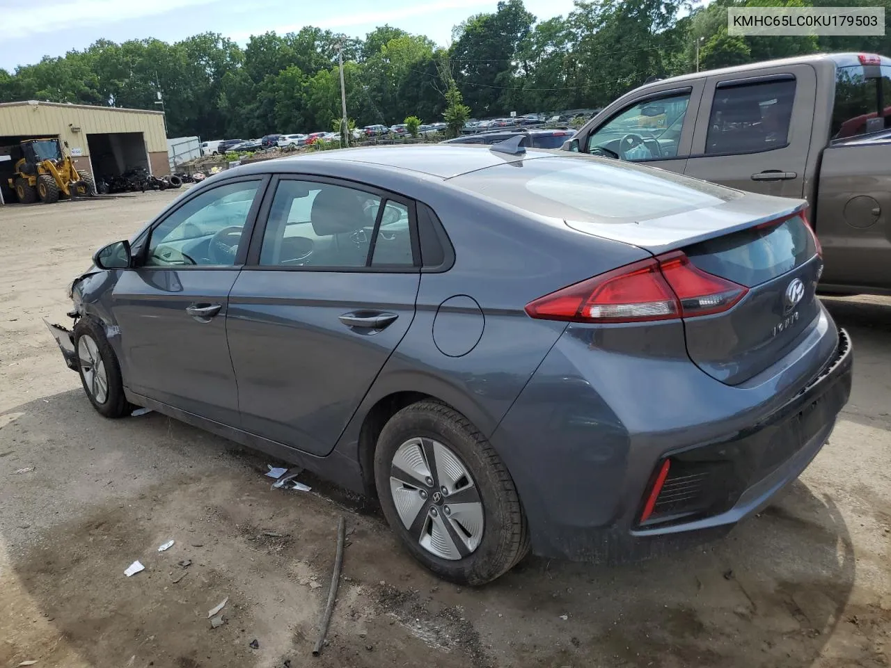 2019 Hyundai Ioniq Blue VIN: KMHC65LC0KU179503 Lot: 60602354