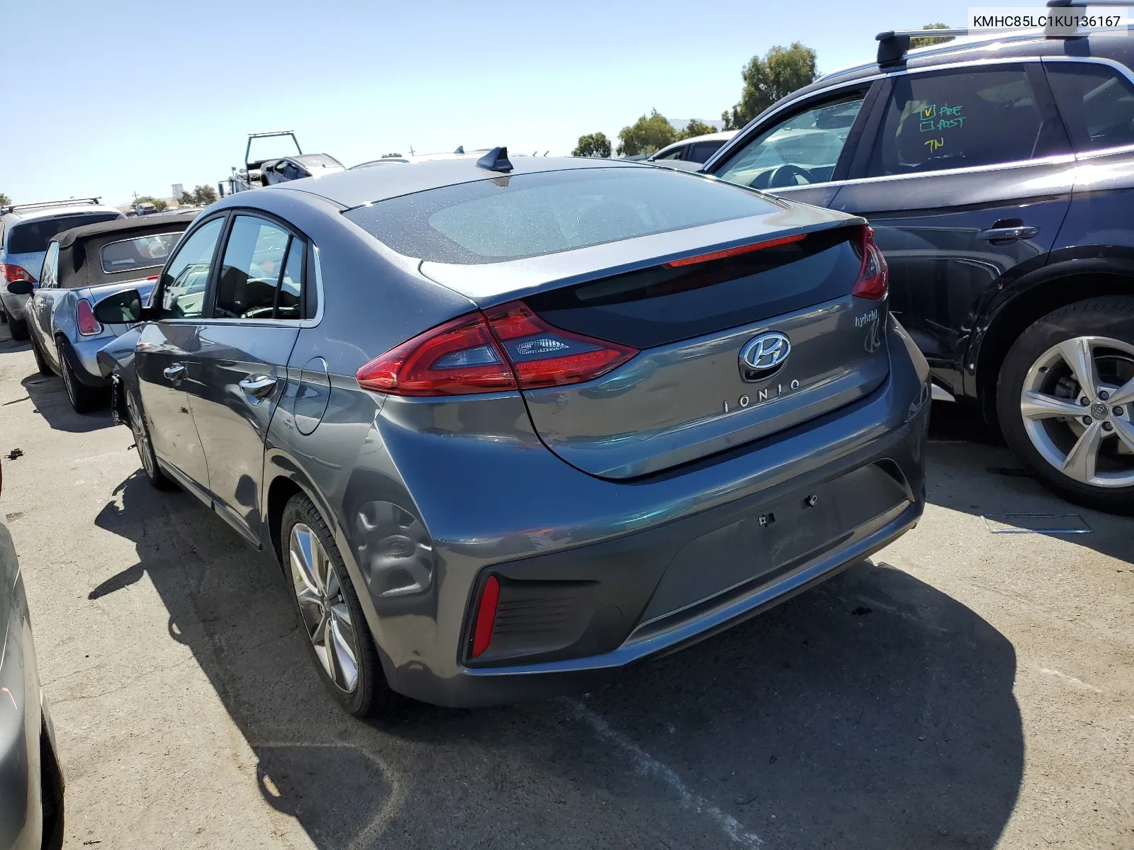 KMHC85LC1KU136167 2019 Hyundai Ioniq Limited