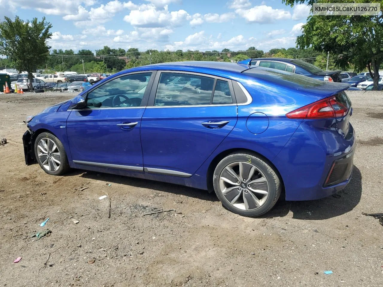 KMHC85LC8KU126770 2019 Hyundai Ioniq Limited