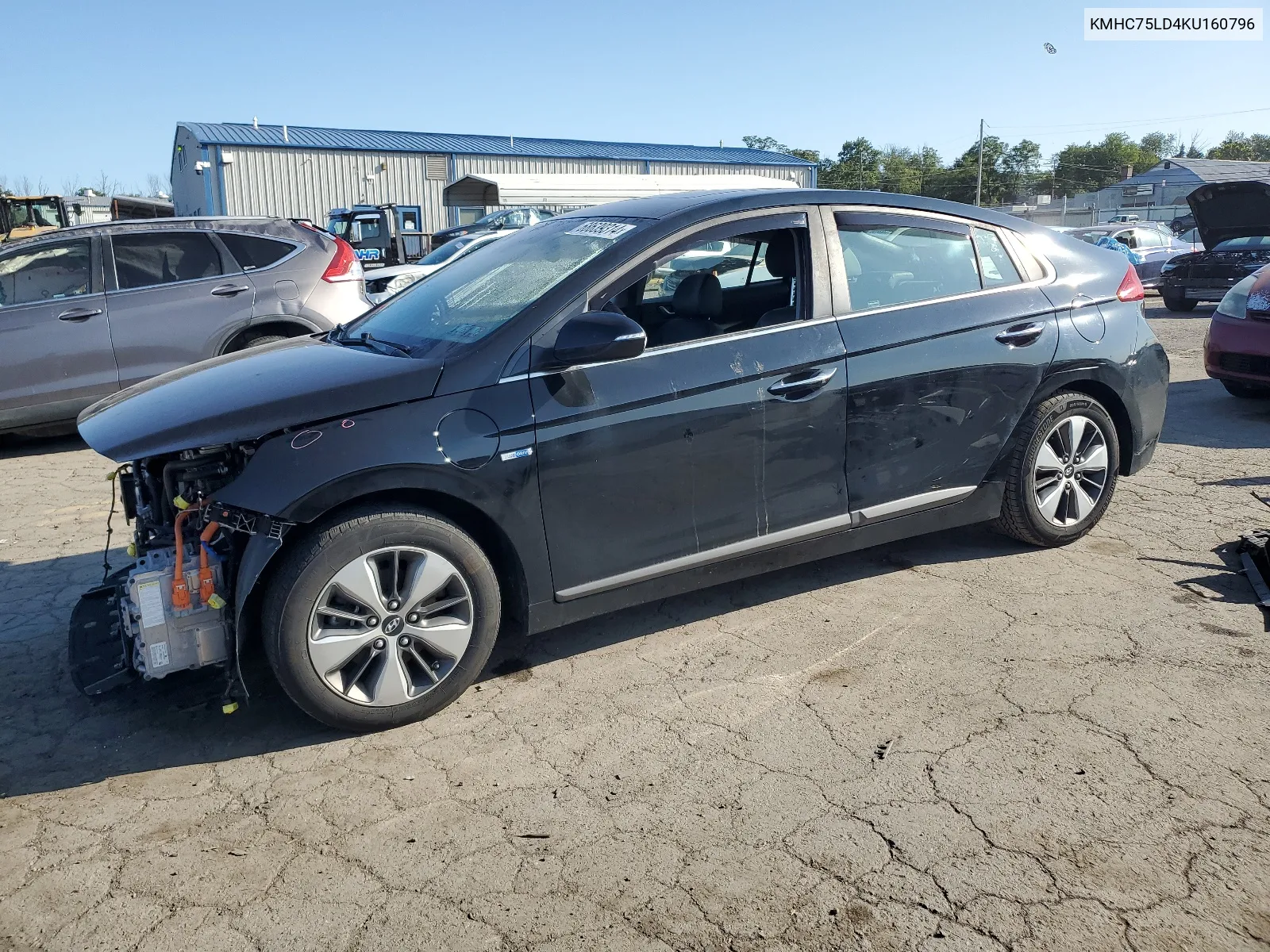 2019 Hyundai Ioniq Limited VIN: KMHC75LD4KU160796 Lot: 68639314