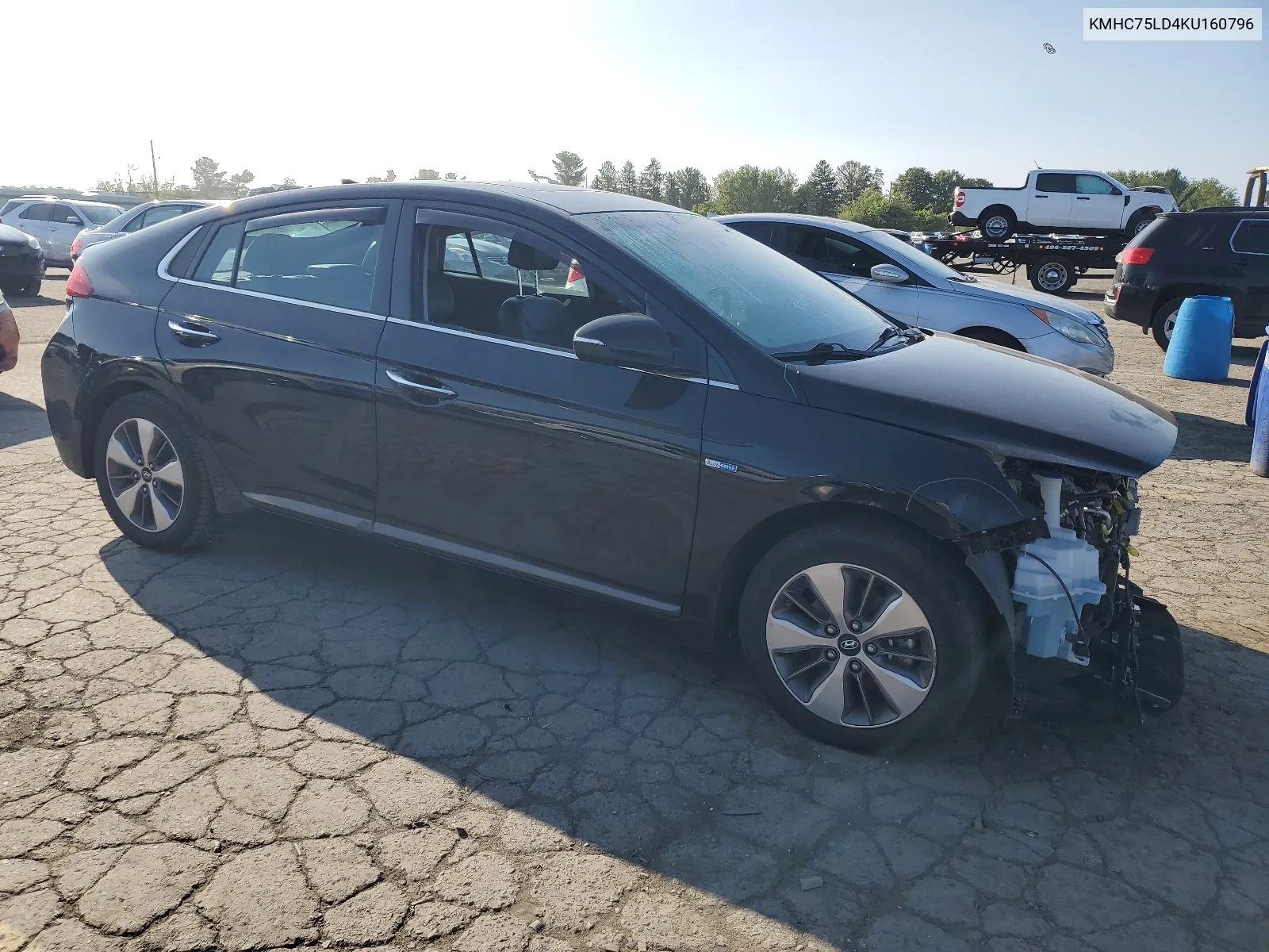 KMHC75LD4KU160796 2019 Hyundai Ioniq Limited