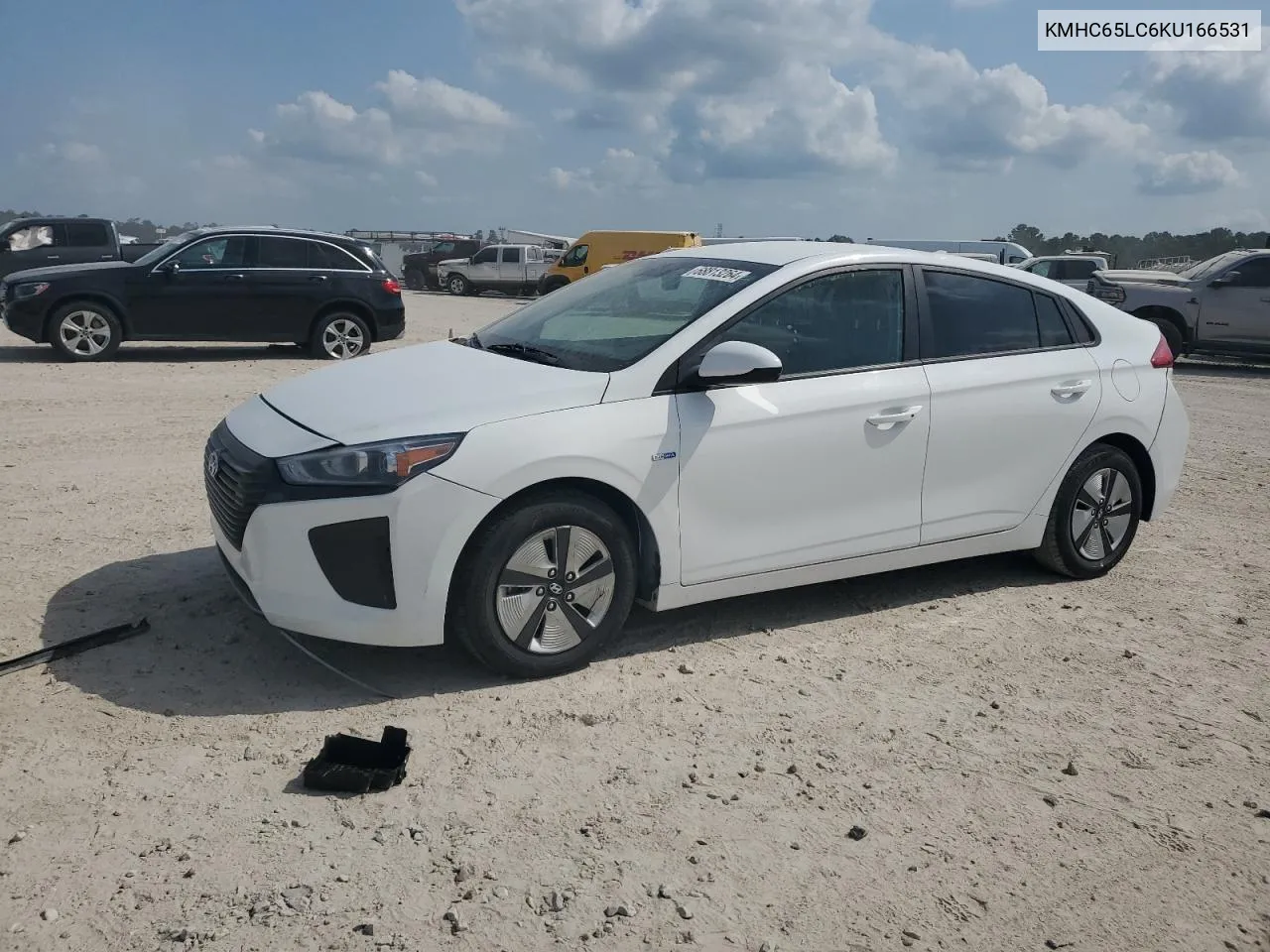 KMHC65LC6KU166531 2019 Hyundai Ioniq Blue