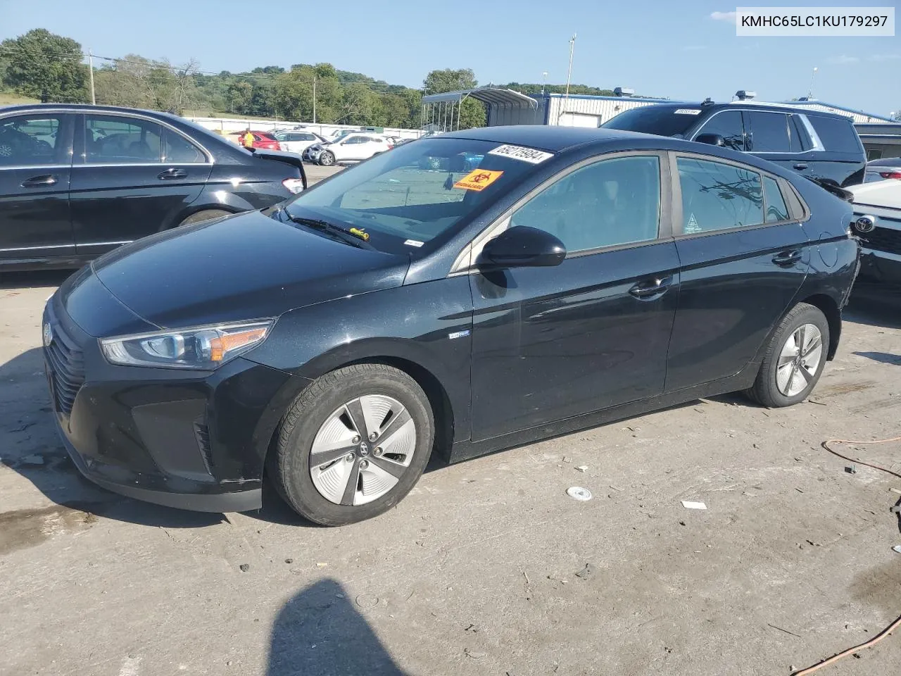 2019 Hyundai Ioniq Blue VIN: KMHC65LC1KU179297 Lot: 69275984