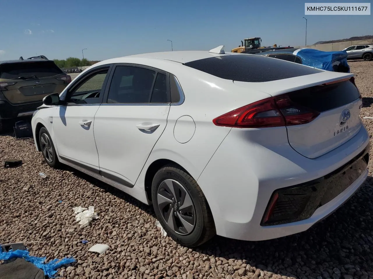 2019 Hyundai Ioniq Sel VIN: KMHC75LC5KU111677 Lot: 72099284