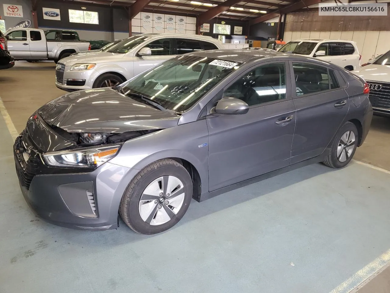 2019 Hyundai Ioniq Blue VIN: KMHC65LC8KU156616 Lot: 72121664