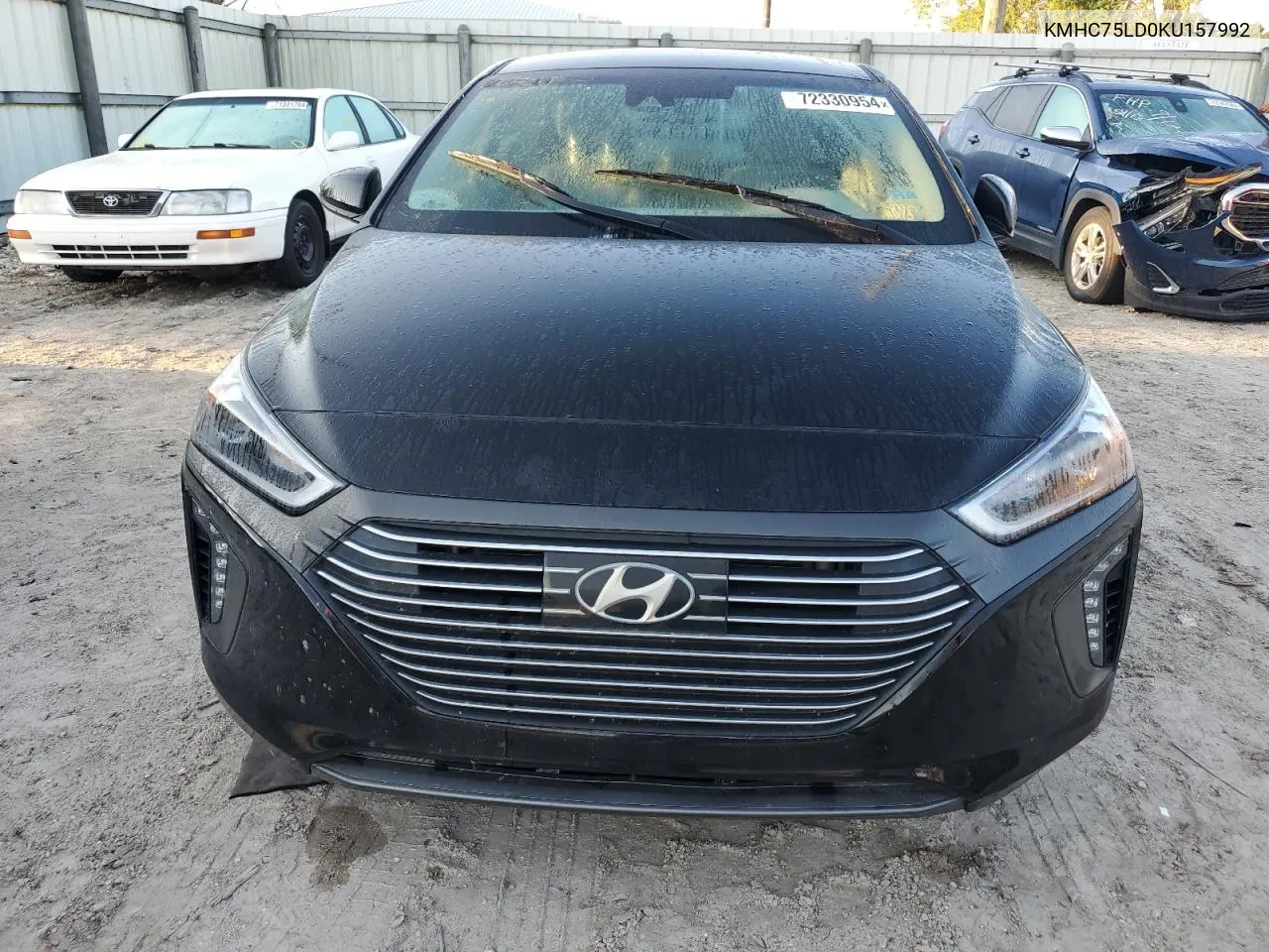 2019 Hyundai Ioniq Limited VIN: KMHC75LD0KU157992 Lot: 72330954