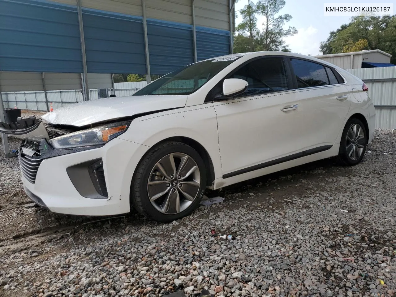 2019 Hyundai Ioniq Limited VIN: KMHC85LC1KU126187 Lot: 72765154