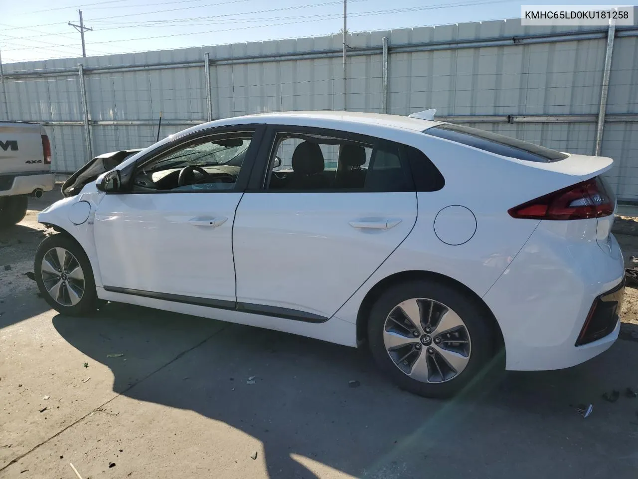 2019 Hyundai Ioniq VIN: KMHC65LD0KU181258 Lot: 74049004