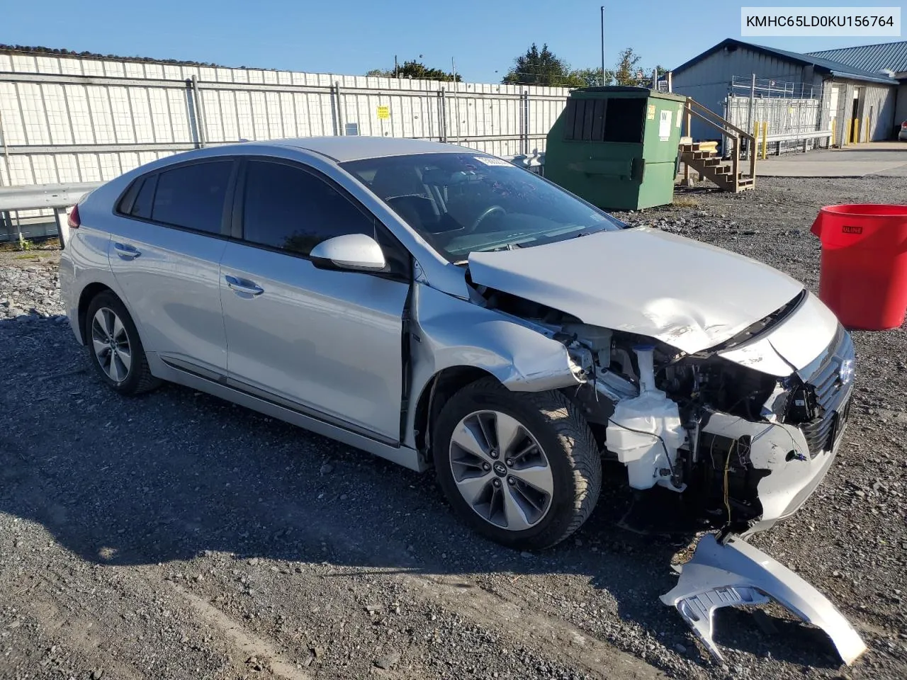 KMHC65LD0KU156764 2019 Hyundai Ioniq