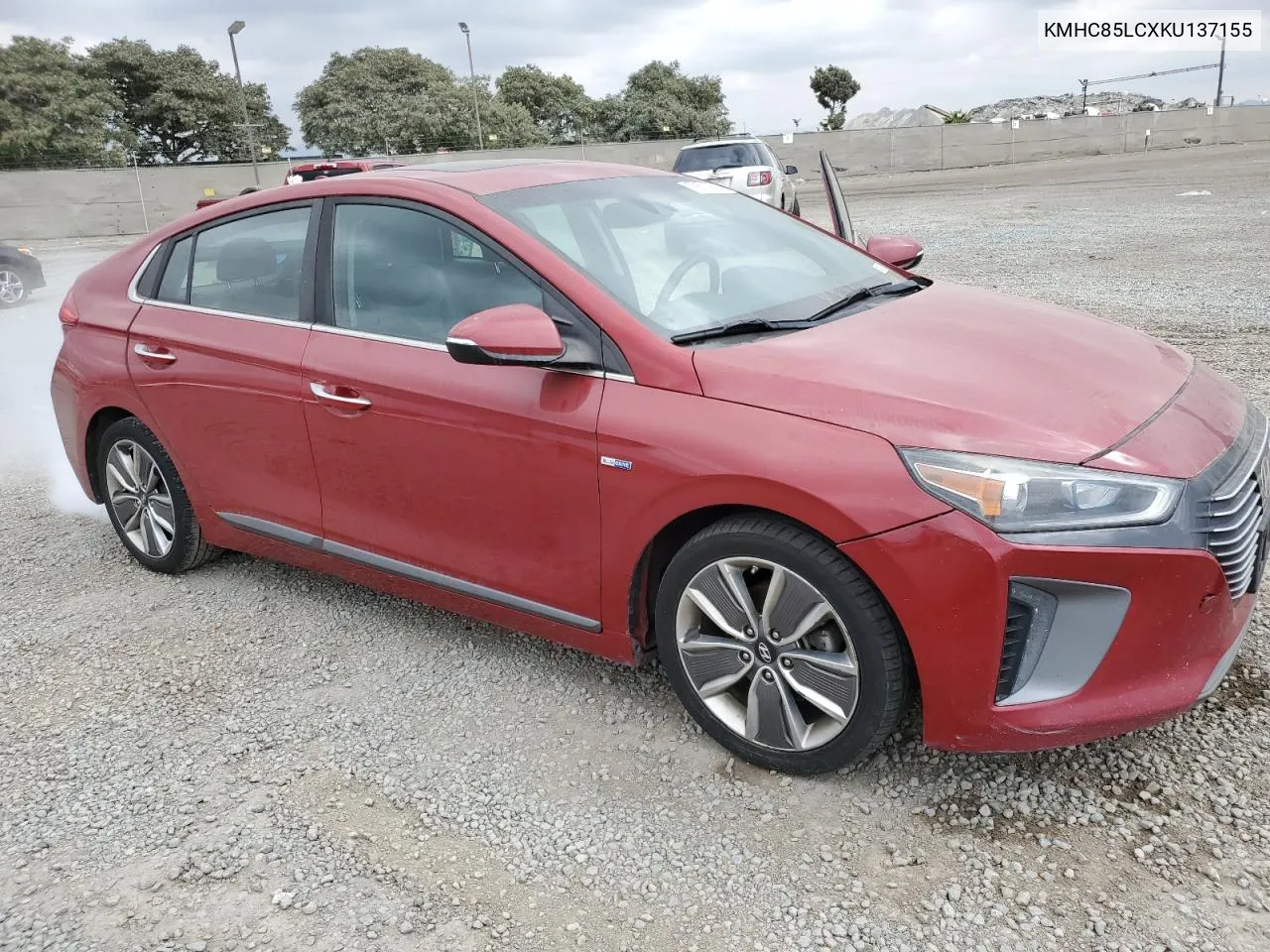 KMHC85LCXKU137155 2019 Hyundai Ioniq Limited