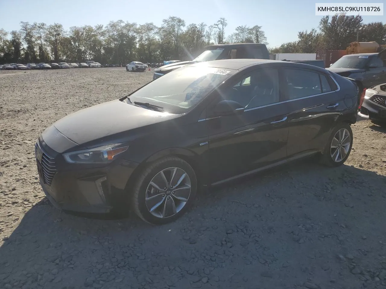 2019 Hyundai Ioniq Limited VIN: KMHC85LC9KU118726 Lot: 76720164