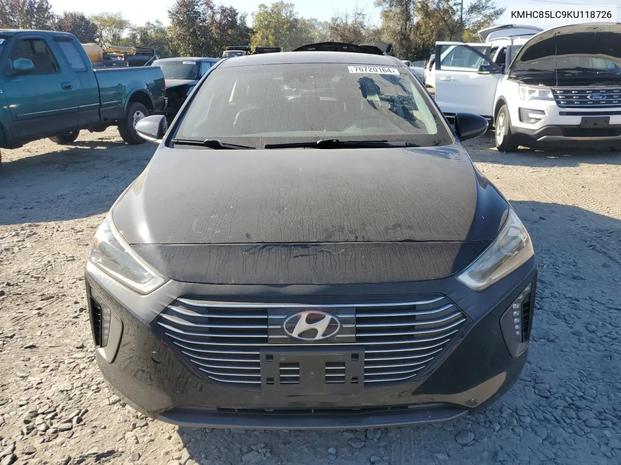 KMHC85LC9KU118726 2019 Hyundai Ioniq Limited