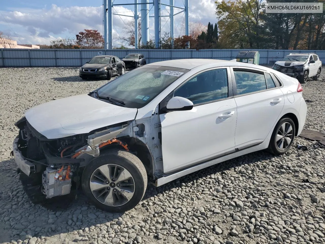 2019 Hyundai Ioniq VIN: KMHC65LD6KU169261 Lot: 77107134