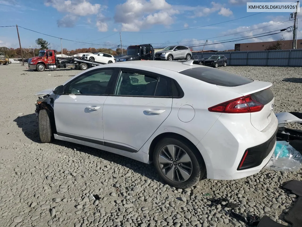 KMHC65LD6KU169261 2019 Hyundai Ioniq