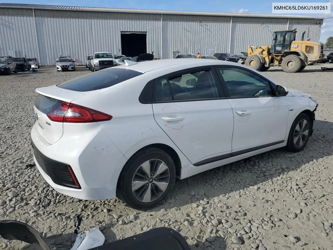 KMHC65LD6KU169261 2019 Hyundai Ioniq