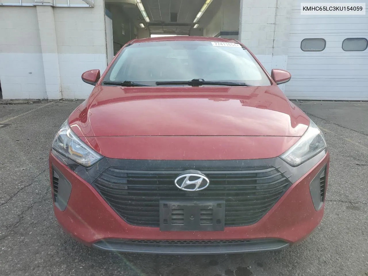 2019 Hyundai Ioniq Blue VIN: KMHC65LC3KU154059 Lot: 77411654